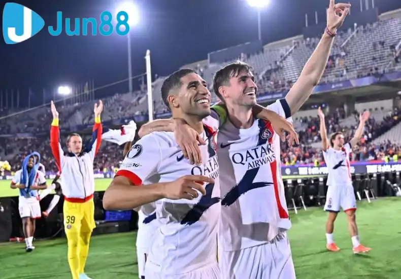 PSG khiến tất cả ngạc nhiên khi thắng Barca ngay trên sân khách - Ảnh: UEFA PSG khiến tất cả ngạc nhiên khi thắng Barca ngay trên sân khách - Ảnh: UEFA